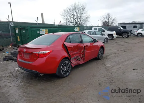2015 Toyota Corolla S Premium from USA, damaged, VIN 2T1BURHE9FC343552